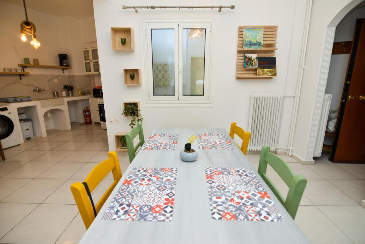 Stylish Next To Acropolis, Metro Stop Fix Apartment Athen