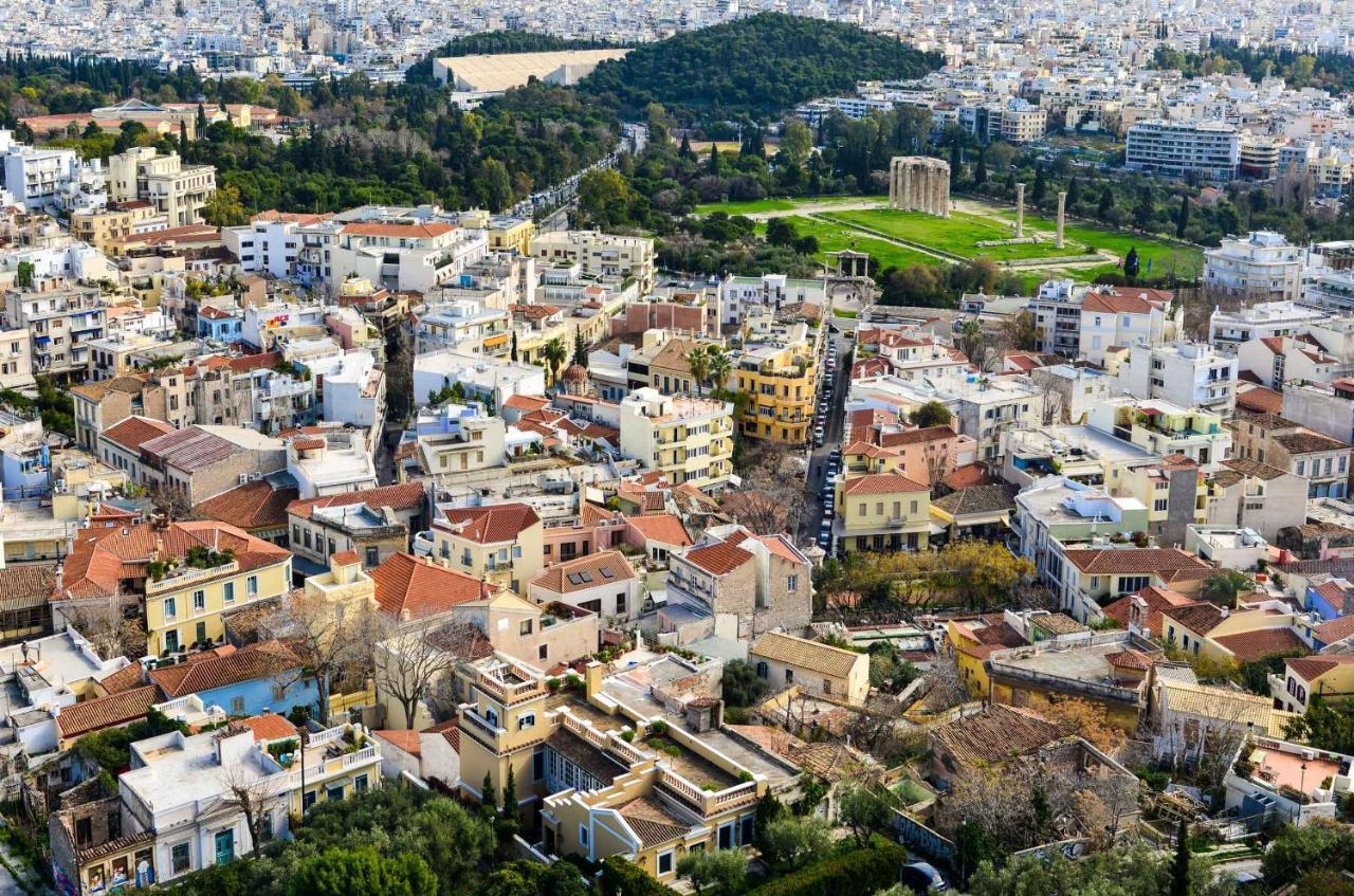 Stylish Next To Acropolis, Metro Stop Fix Apartment Athen