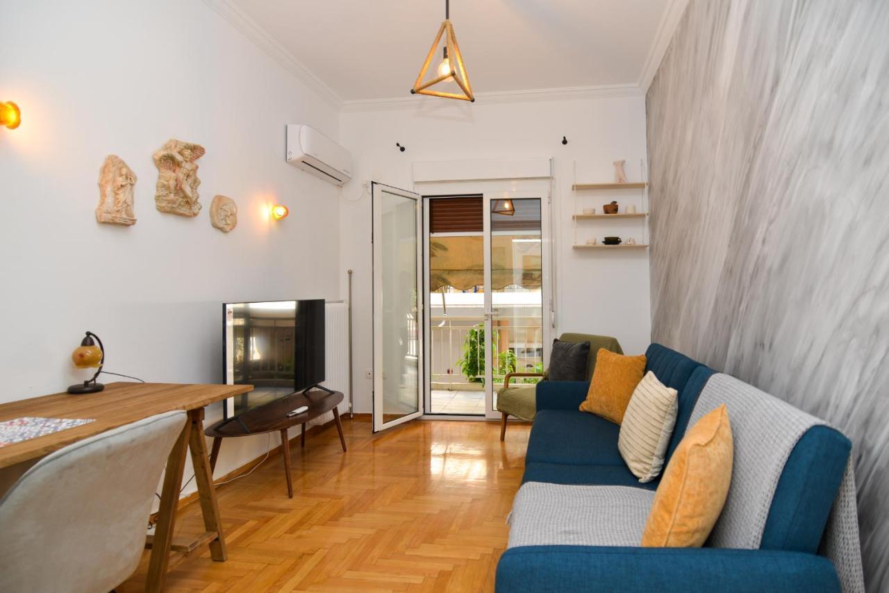Apartment Stylish Next To Acropolis, Metro Stop Fix *